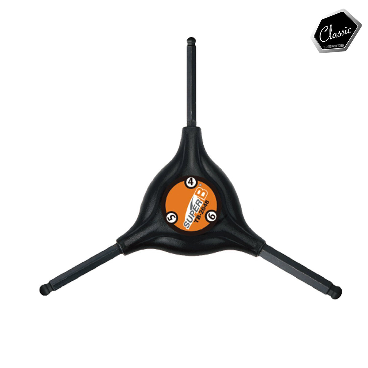 Llave Allen en Y Super B TB-2648 4/5/6 mm con Punta Esférica