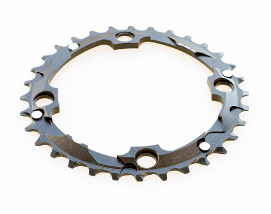 Corona E13 Triple 104BCD 32T Negro – Agarre Máximo MTB