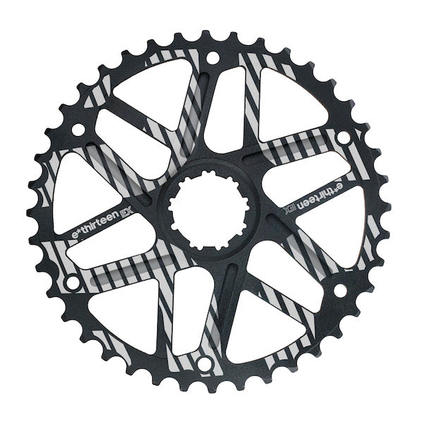 Corona E13 e*thirteen One Up XD Aluminio Negro 36T-42T