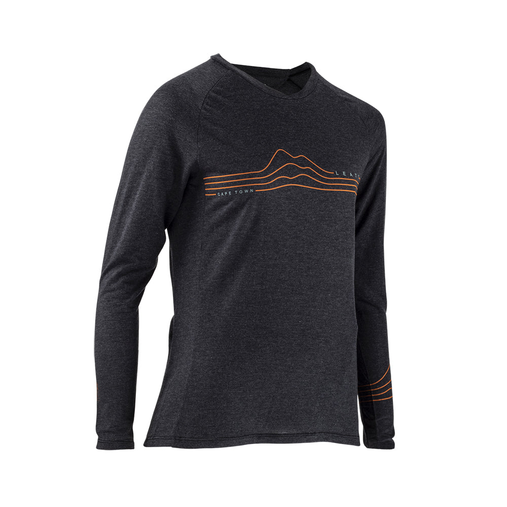 Jersey Leatt MTB Manga Larga Mujer AllMtn 3.0 Negro XS