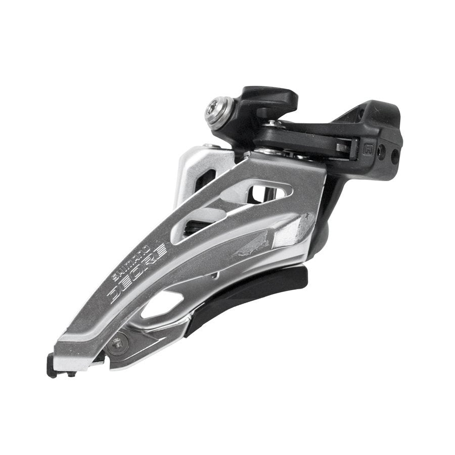 cambiador shimano fd-m617-l deore for 2x10 34.9mm