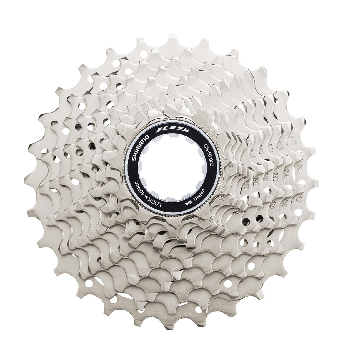 Piñon Cassette Shimano 11V. (11-28) Sprocket, Cs-R7000, 105, 11-12-13-14-15-17-19-21-23-25-28T, Ind.