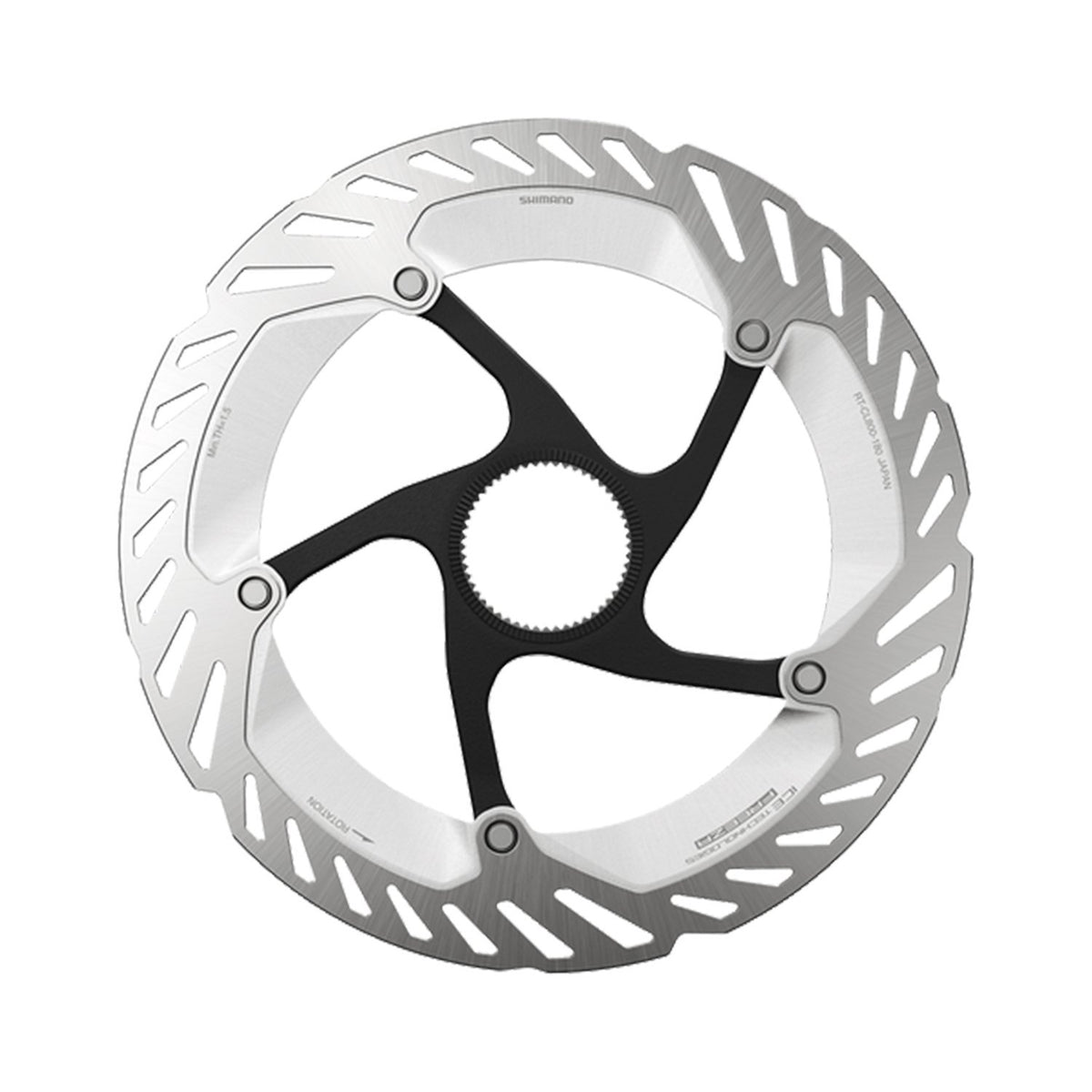 Rotor FOR Disc Brake, RT-CL800,SS 140MM, W/lock Ring(internal Serration), Ind.pack