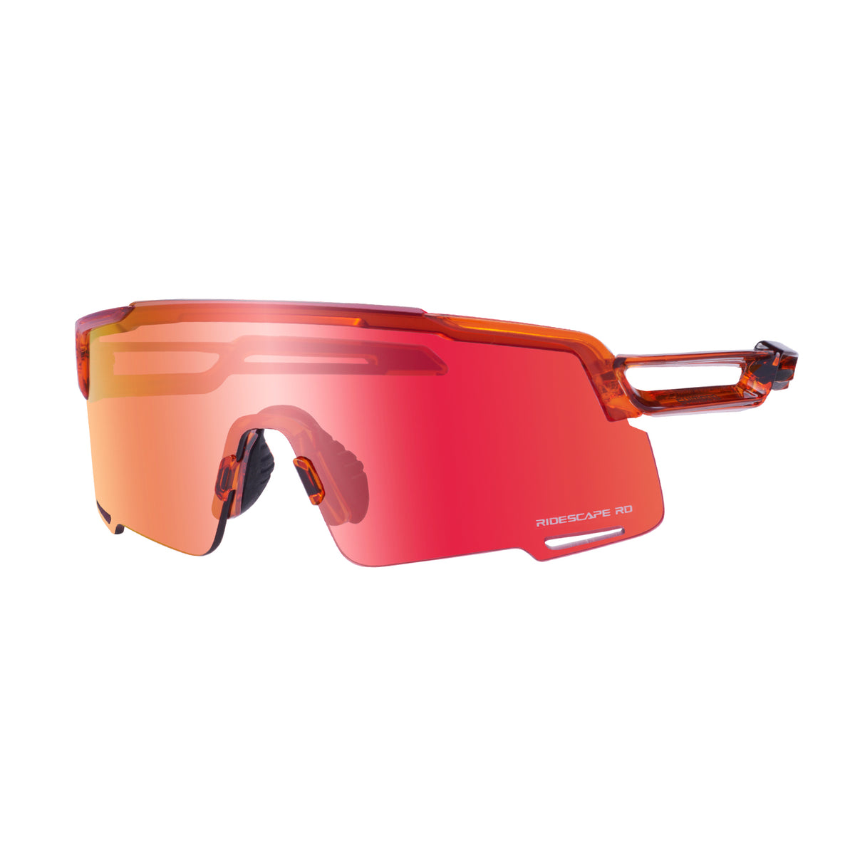 Lente Shimano Modelo CE-EQNX5-RD Equinox Ridescape Road Orange Sapphire Spare:clear; Ind.pack