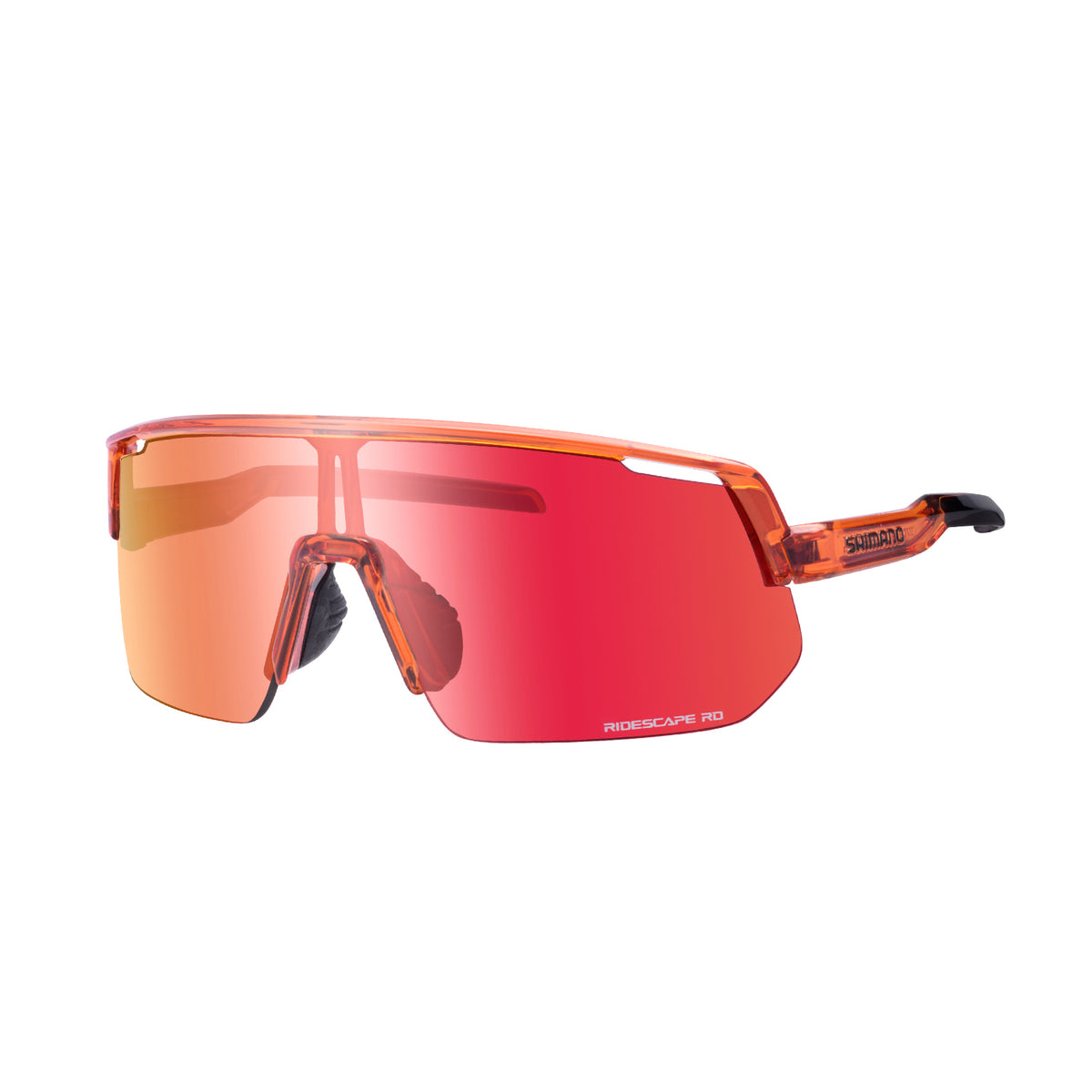 Lente Shimano Modelo CE-TCNL2-RD Technium L Ridescape Road Orange Sapphire Spare:clear; Ind.pack