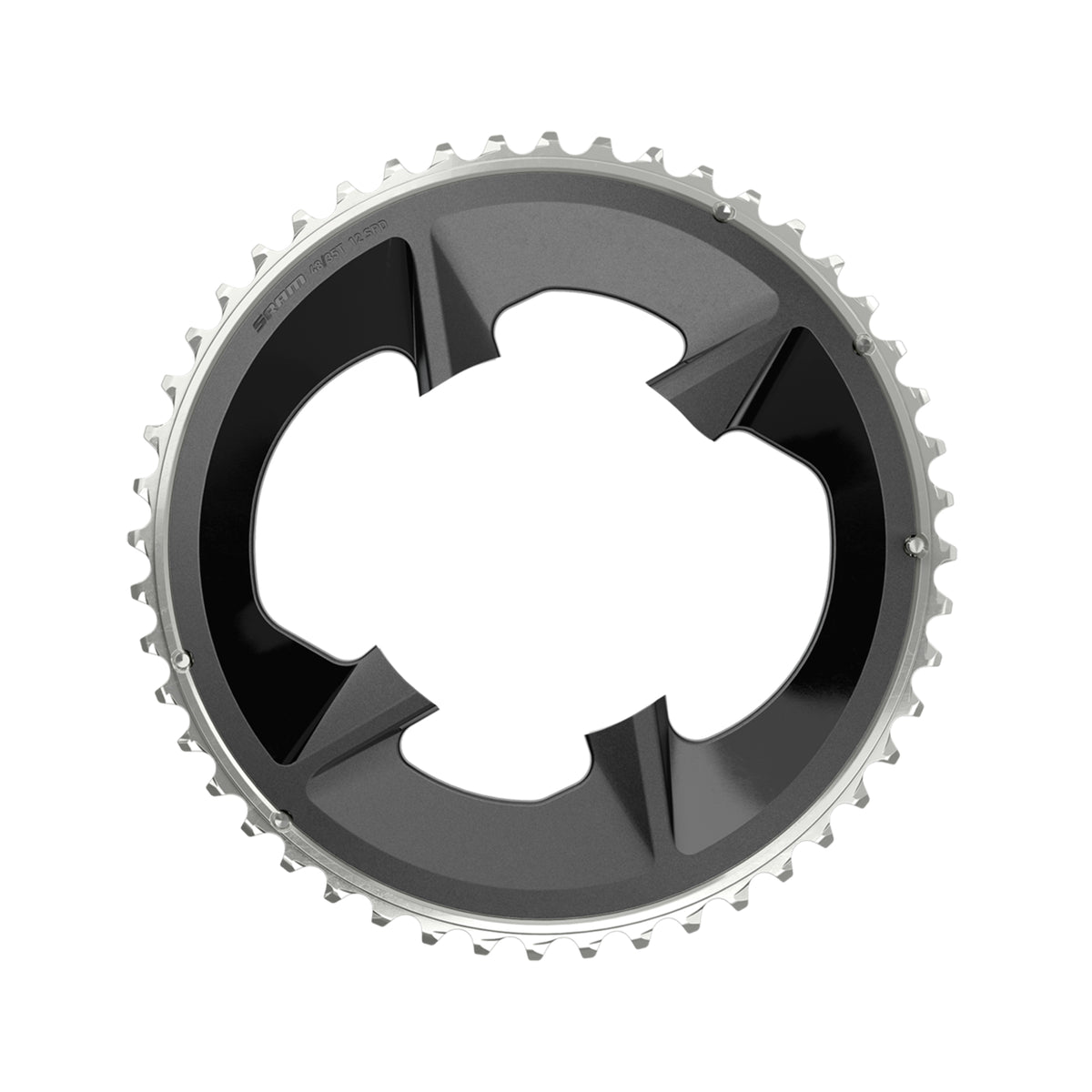 Corona SRAM Rival X-Range 107BCD Aluminio 48T Negro