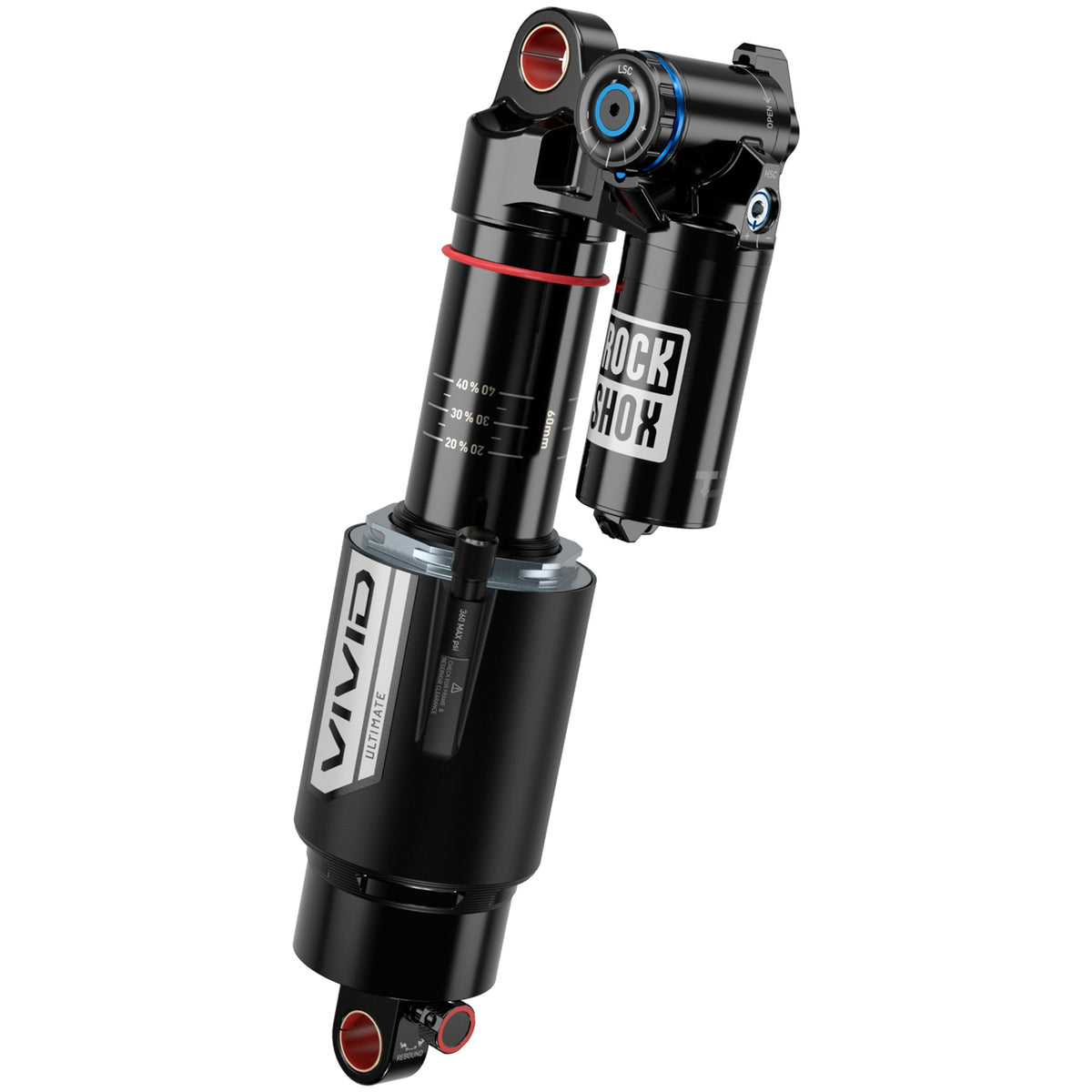 RockShox Vivid Ultimate RC2T Air 210x55mm – Shock Trasero MTB