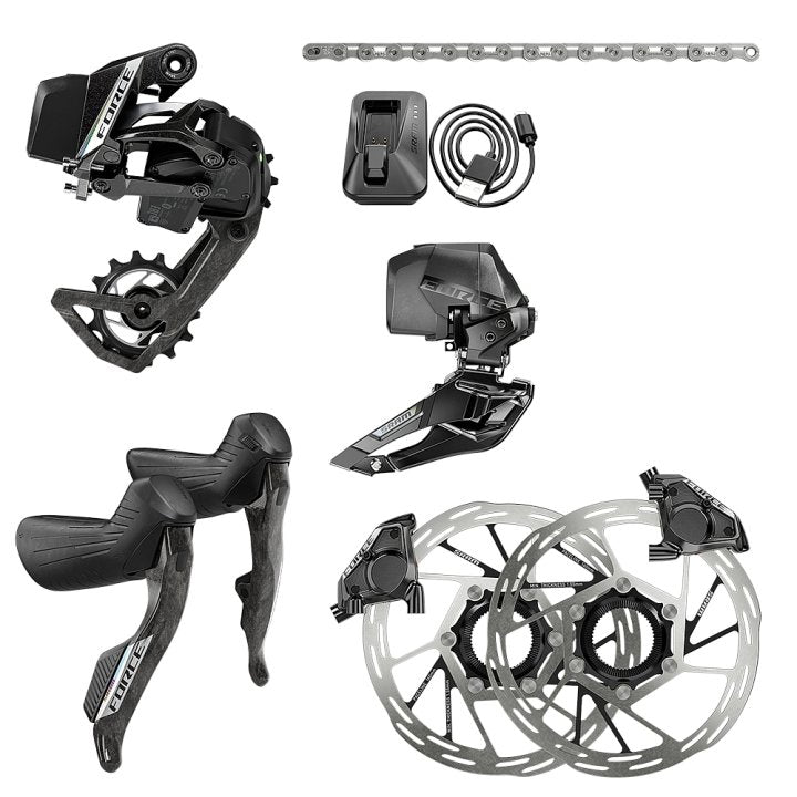 Grupo SRAM Force E1 HDR AXS Centerlock 160mm – Transmisión MTB