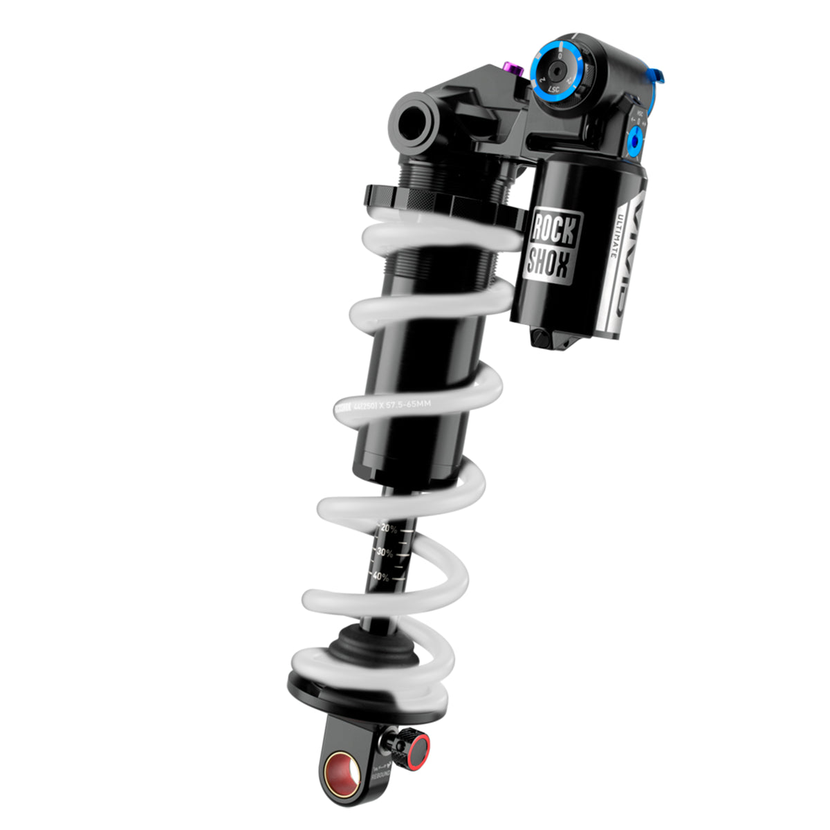 RockShox Vivid Ultimate RC2T Coil 205x65mm Trunnion MTB