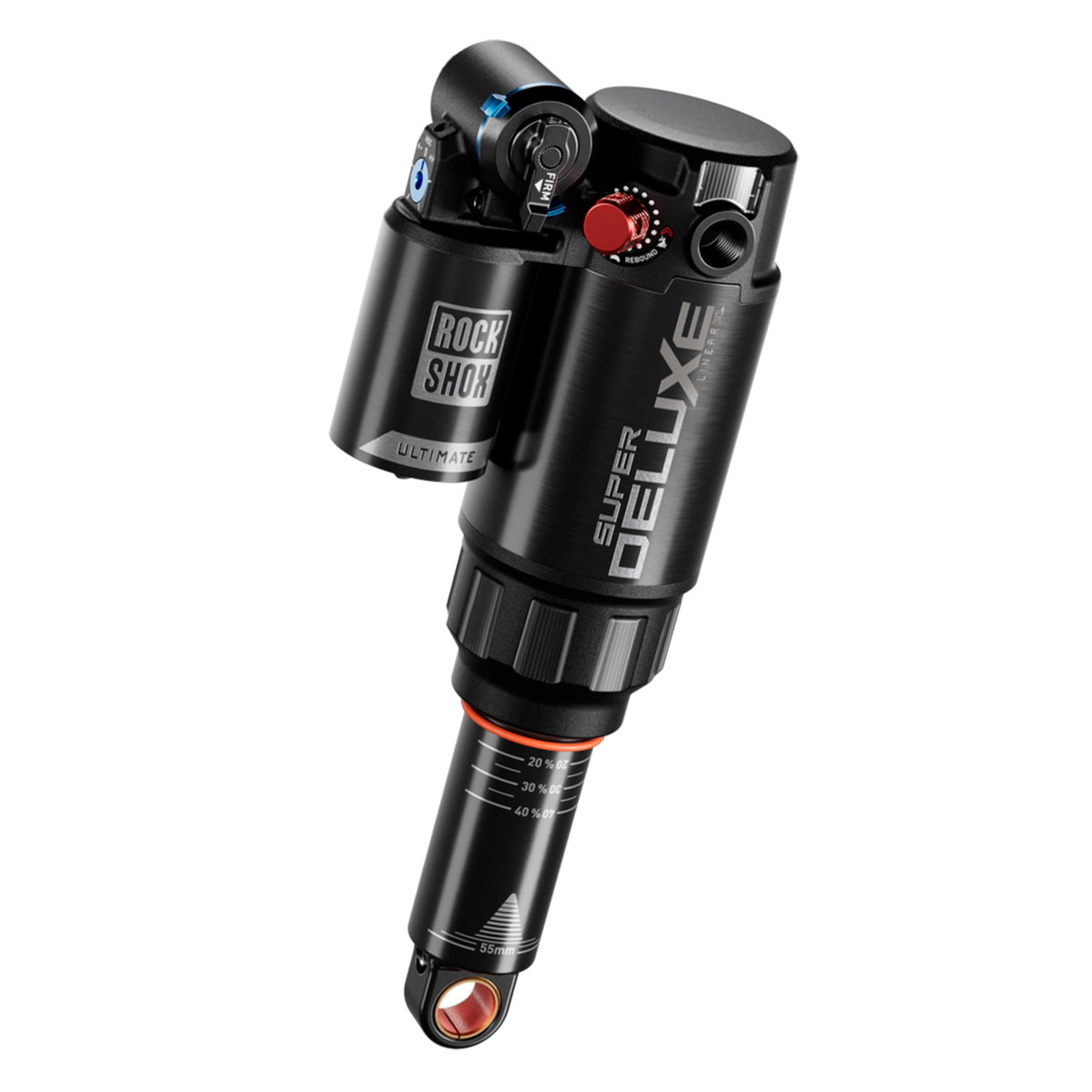 RockShox Super Deluxe Ultimate RC2T 205x65mm Trunnion