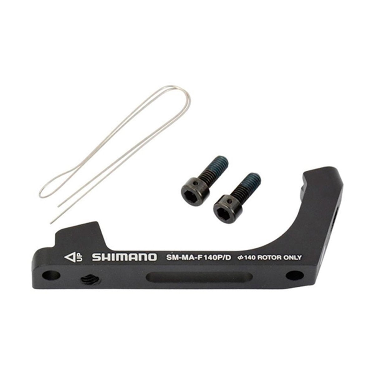 Adaptador Disco Ruta Smdbadt Shimano Brake Mount SM-MA-F140P/D Adap. Fixing Bolt X2 Wire X1 Caja - FIERRIDE