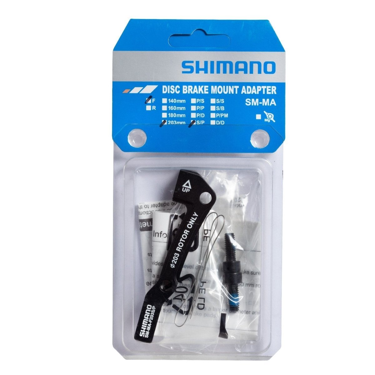 Adaptador Freno Shimano SM-MA-F203 Post Mount 203mm - FIERRIDE