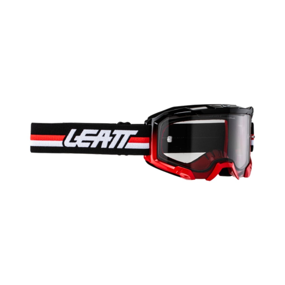 Antiparra Leatt Velocity 4.5 Rojo Gris Claro 58 VLT - FIERRIDE