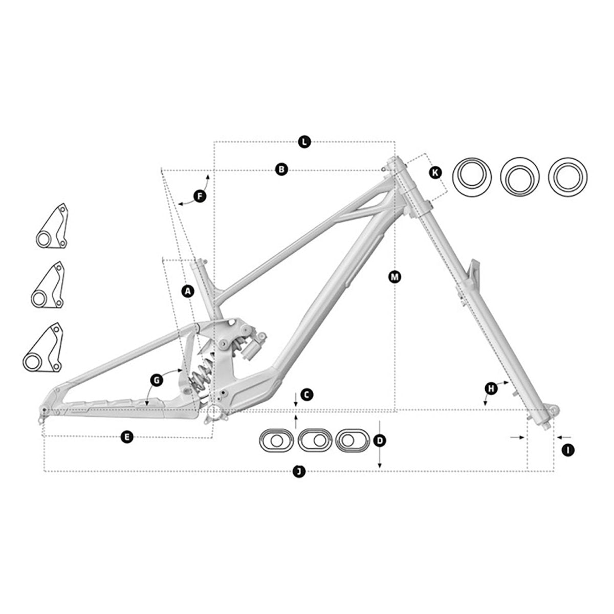 Bicicleta DH Mondraker Summum RR Mullet Silver Flash - FIERRIDE