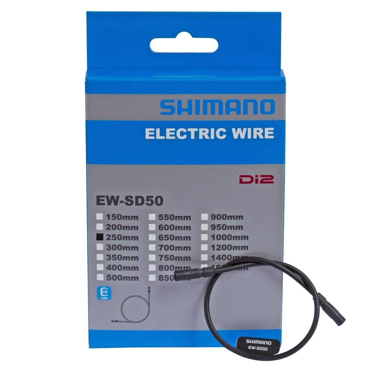 Cable Eléctrico Shimano EW-SD50 250mm Ruteo Externo Negro - FIERRIDE
