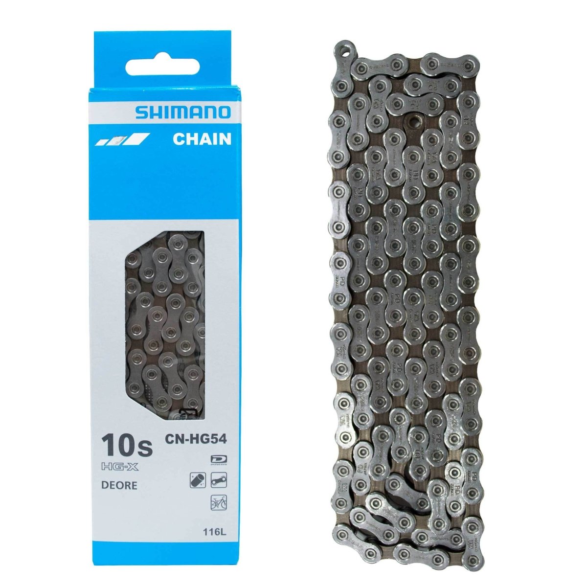 Cadena Shimano Deore CN-HG54 10 Velocidades SSC 116 eslabones - FIERRIDE