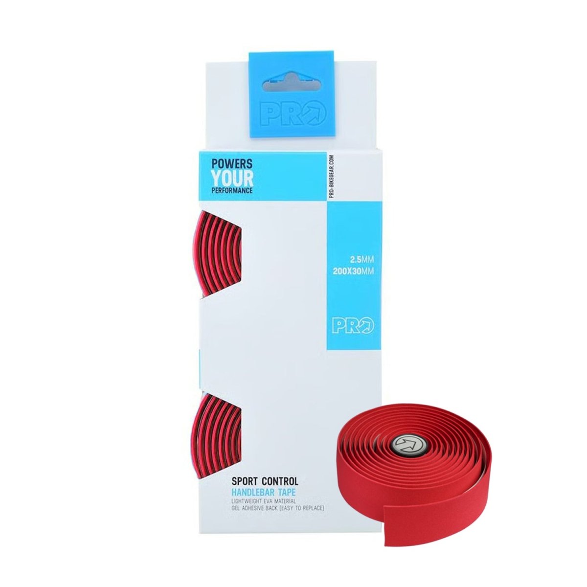 Cinta Manubrio PRO Sport Control con Strips y Tapones - FIERRIDE