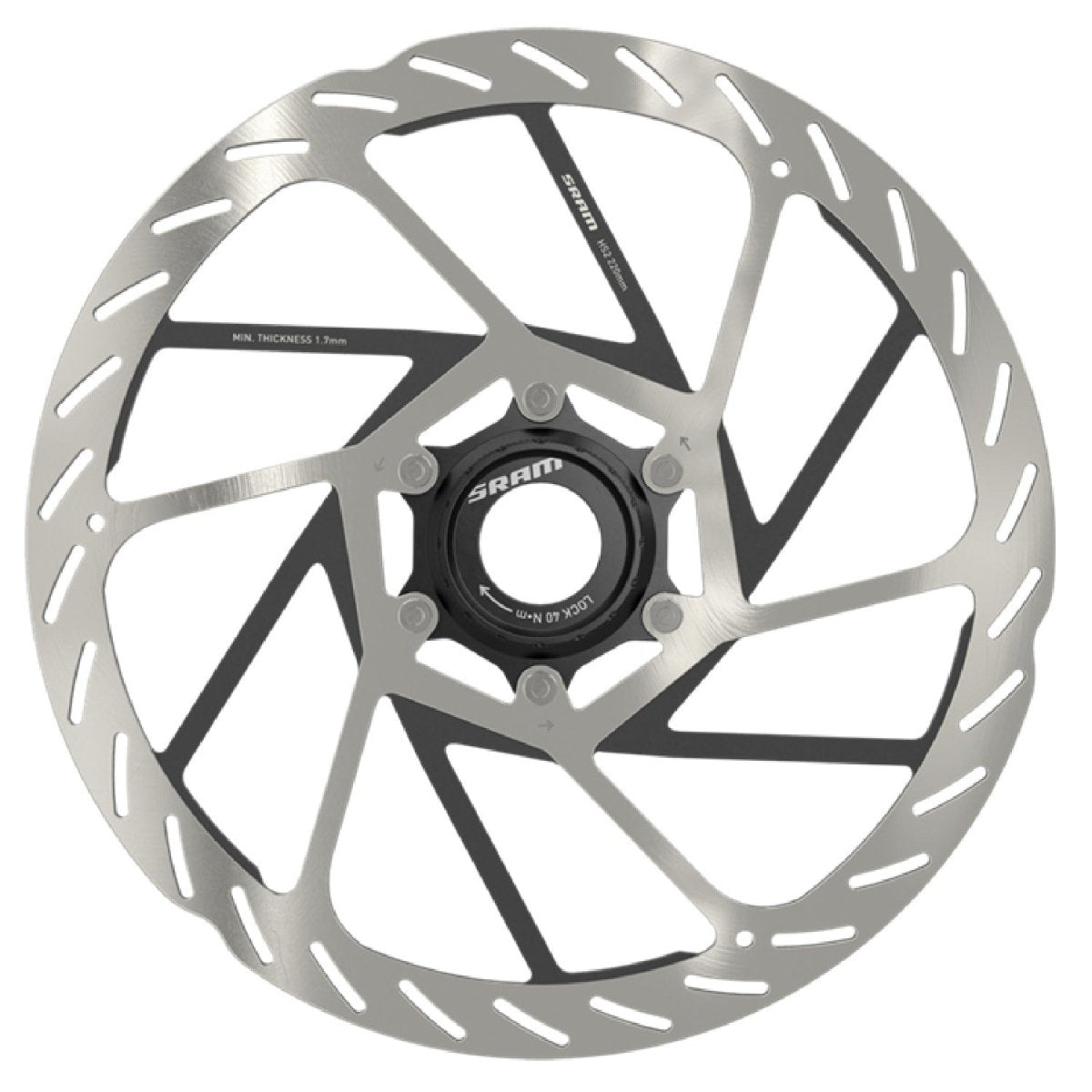 Disco SRAM HS2 E BIKE A1 2mm CenterLock - FIERRIDE
