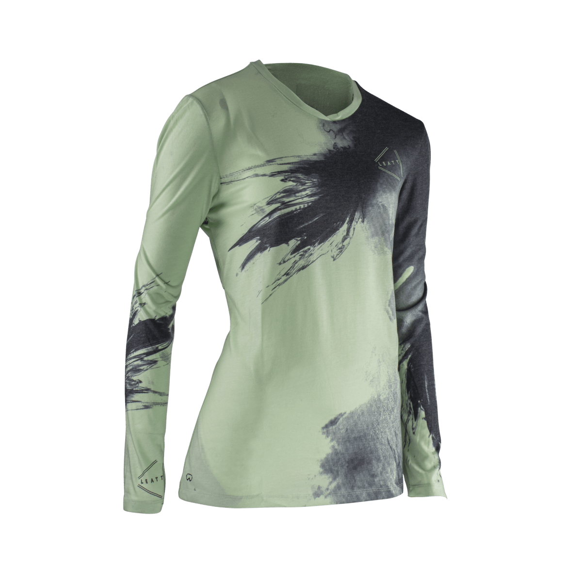 Jersey Leatt MTB Gravity 2.0 Manga Larga Mujer Mint - FIERRIDE