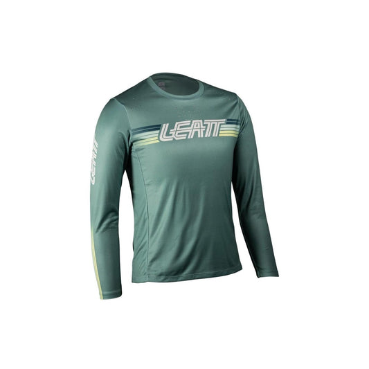 Jersey Leatt MTB Manga Larga Mujer Enduro 4.0 V25 Lagoon - FIERRIDE