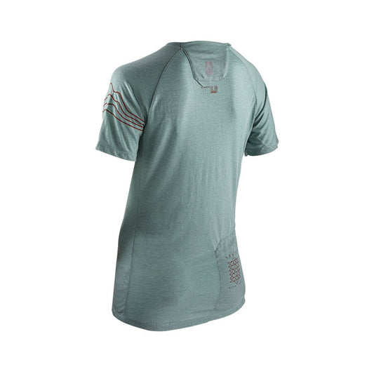 Jersey Leatt MTB Mujer AllMtn 2.0 Manga Corta Pistacho - FIERRIDE