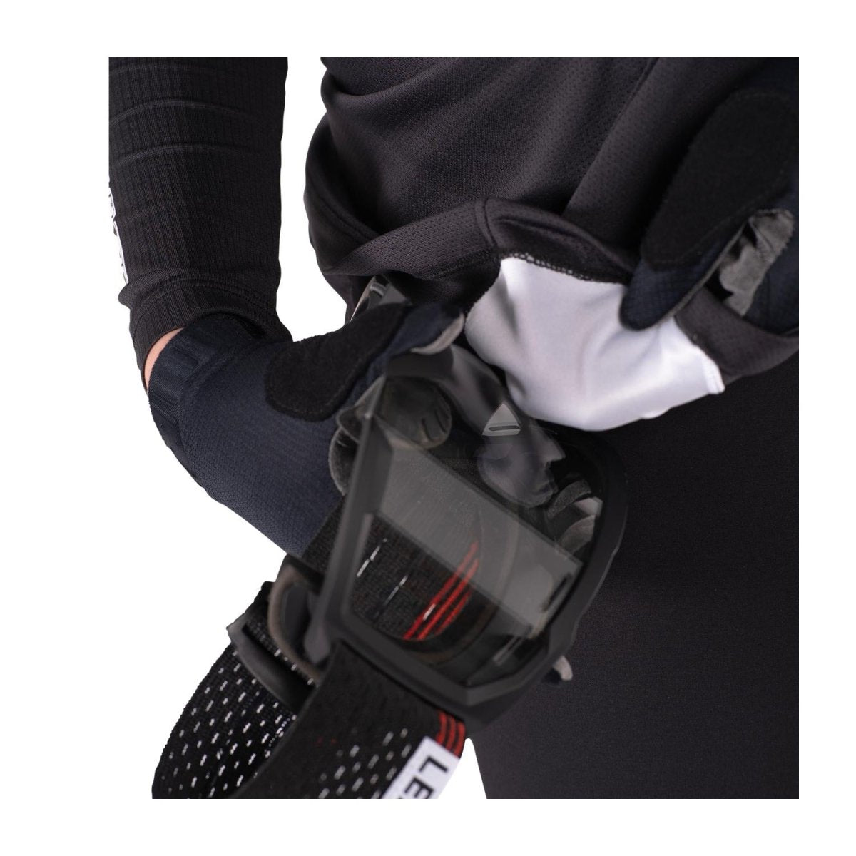 Kit Leatt MTB Ride Infantil JR 1.0 V25 Negro XL EU150-160cm - FIERRIDE