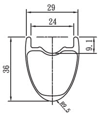 Llanta Trust Wheels M3629HL 700c 24h - FIERRIDE