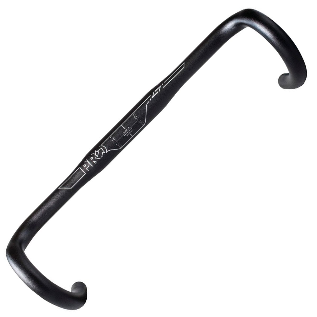 Manubrio Ruta Pro Bikegear Lt Compact Negro 44Cm Diameter 31.8Mm (Prha) - FIERRIDE