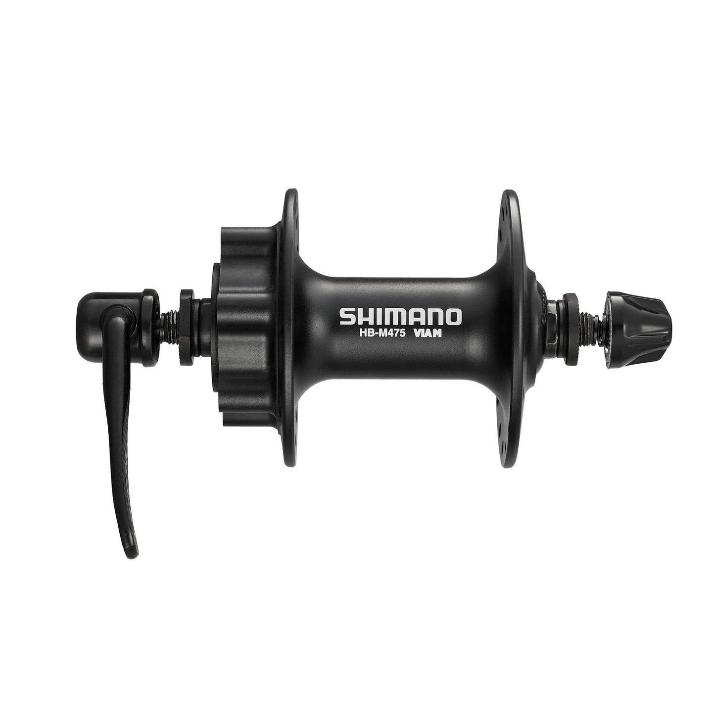Maza Delantera Shimano HB - M475 36H 6 Pernos QR 100mm Negra - FIERRIDE