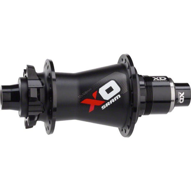Maza SRAM X0 12x148mm 32H XD Disco 6P Aluminio Negro - FIERRIDE