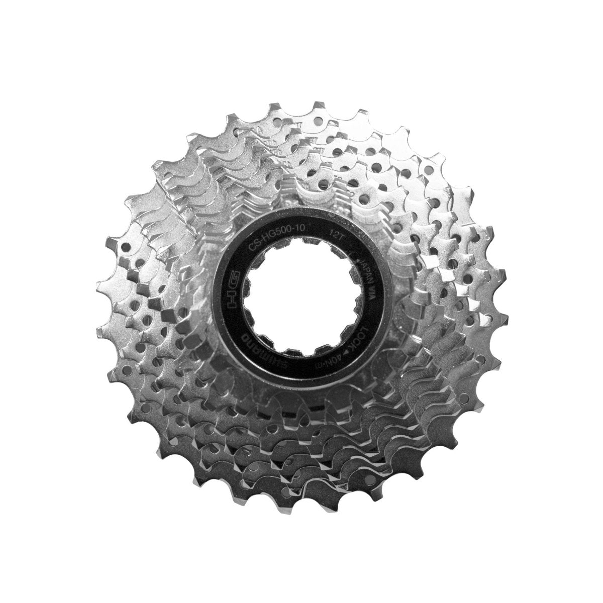Piñón Cassette Shimano Tiagra CS-HG500-10, 10 Vel. (12-28T) - FIERRIDE