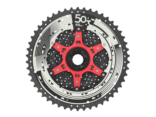 Piñón Cassette SunRace MZ91X 12V 10-50T (XD) negro - FIERRIDE