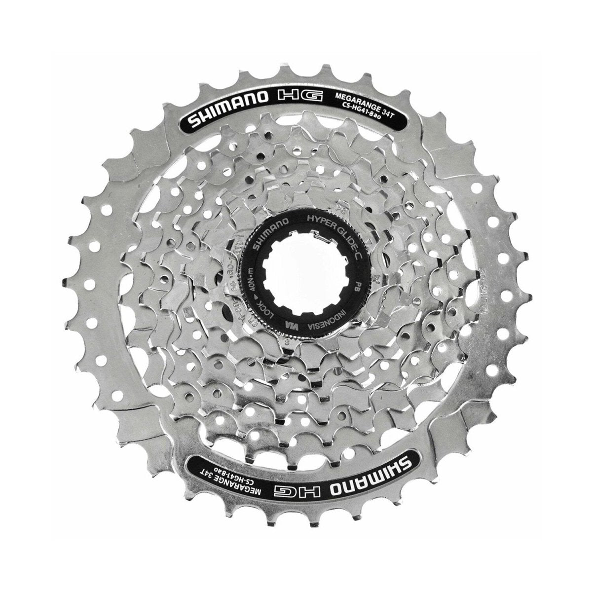 Piñon Shimano Cassette 8V. (11-34) CS-HG41 (caja ) ECSHG418134 - FIERRIDE