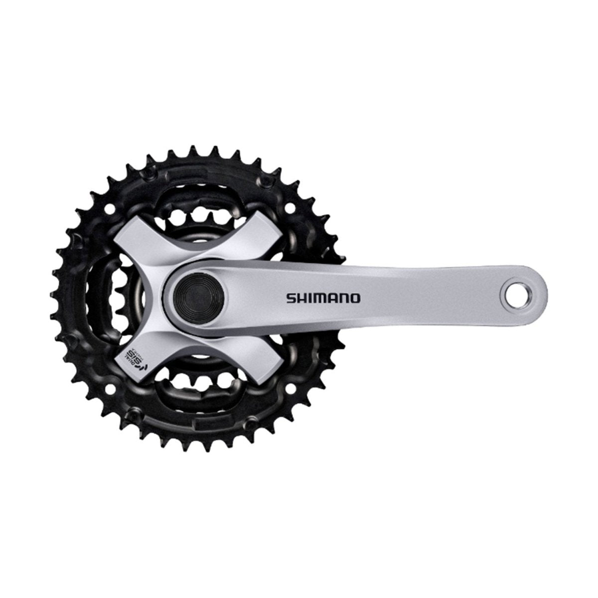 Volante Shimano Tourney FC-TY501 FOR Rear 6/7/8-SPEED, 170MM, 42X34X24T W/O CG, W/crank Fixing Bolt - FIERRIDE