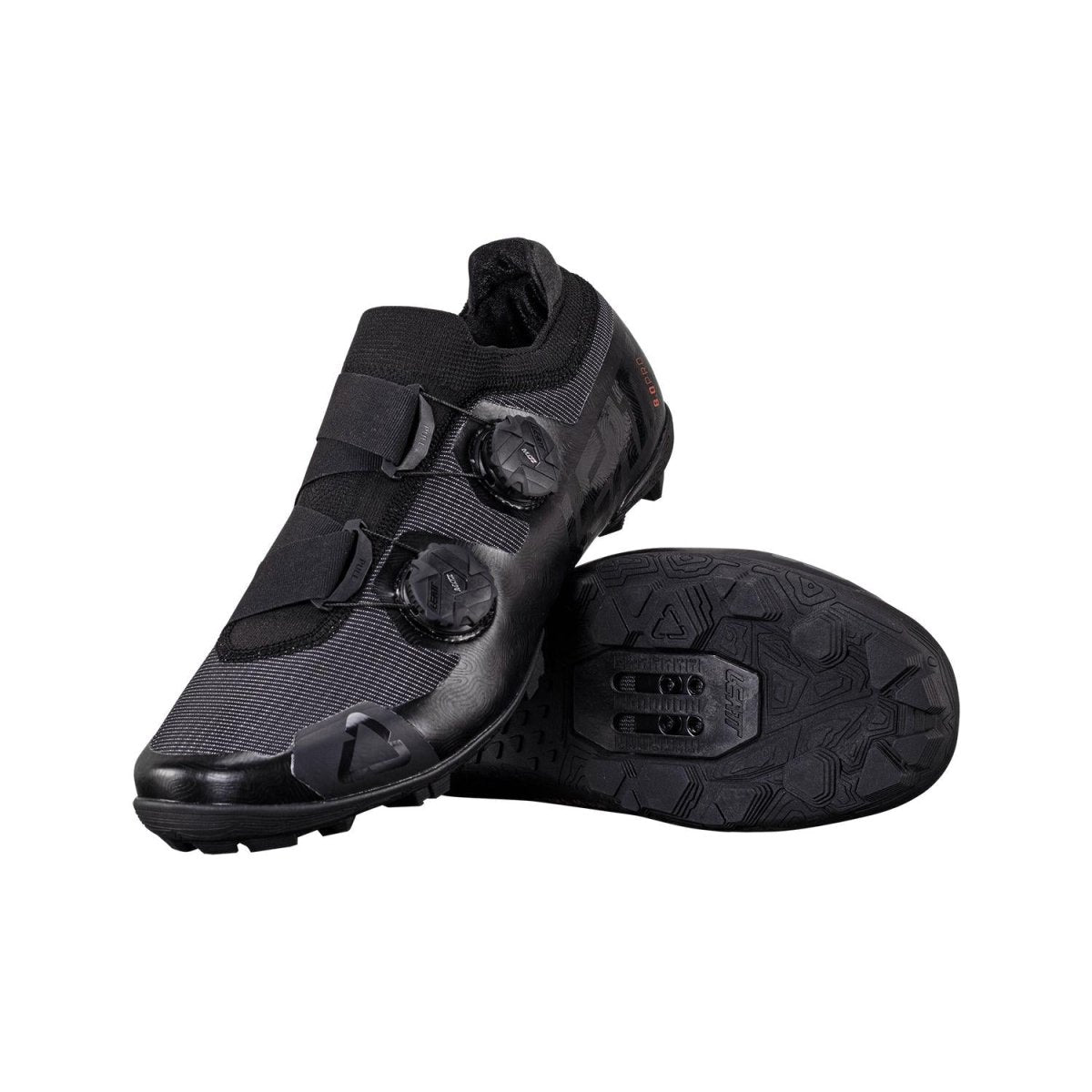 Zapatillas Leatt MTB Race Fijaciones PRO 8.0 Race V25 Negro - FIERRIDE
