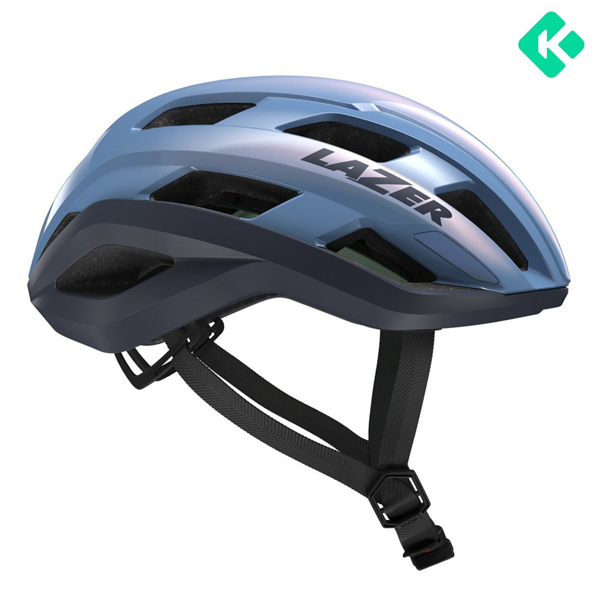 Casco Ruta Lazer Strada KinetiCore Light Blue Sunset Talla S