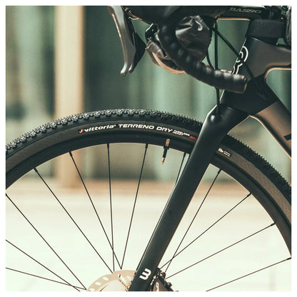 NEUMÁTICO VITTORIA TERRENO DRY 700X37 GRAVEL ANTH-BLK-BLK G2.0 TLR / FOLDABLEGRAVEL ENDURANCE