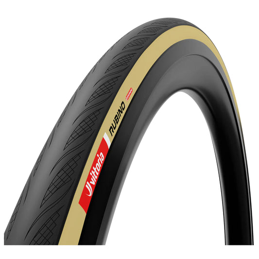 NEUMÁTICO VITTORIA RUBINO V 700X28 FOLD TAN-BLK-BLK G2.0 TUBE TYPE / FOLDABLE