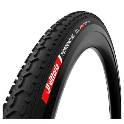 NEUMÁTICO VITTORIA TERRENO T80 COARSE LOOSE 700X40 GRAVEL ENDURANCE FULL BLACK G2.0 TLR / FOLDABLE