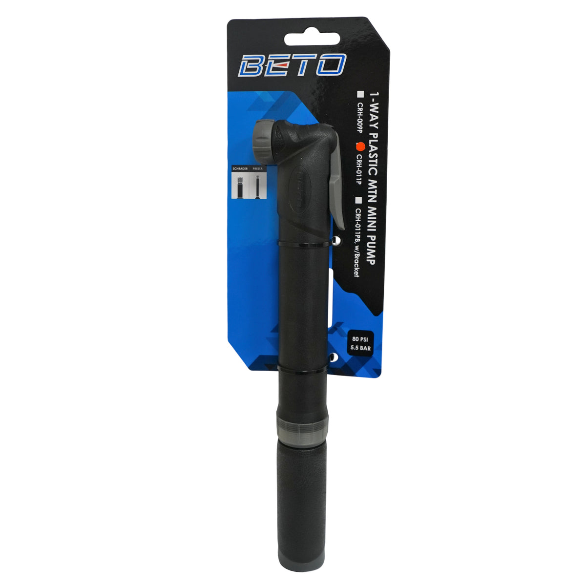 Bombín Beto CRH-011P – 80 PSI Válvula Reversible