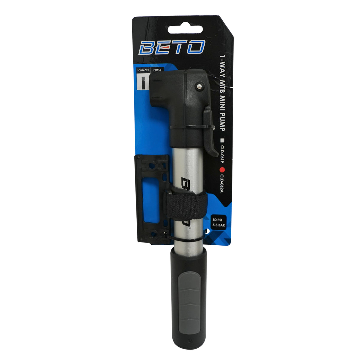 Bombín Aluminio Beto CLD-062A – 80 PSI Doble Entrada