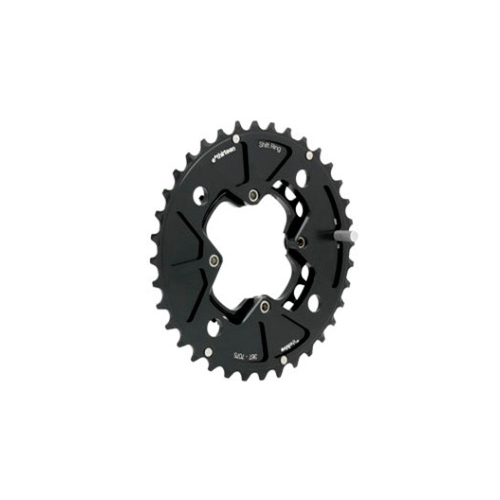 Corona Doble E*Thirteen TRS 2 Integrada Aluminio 24-38T