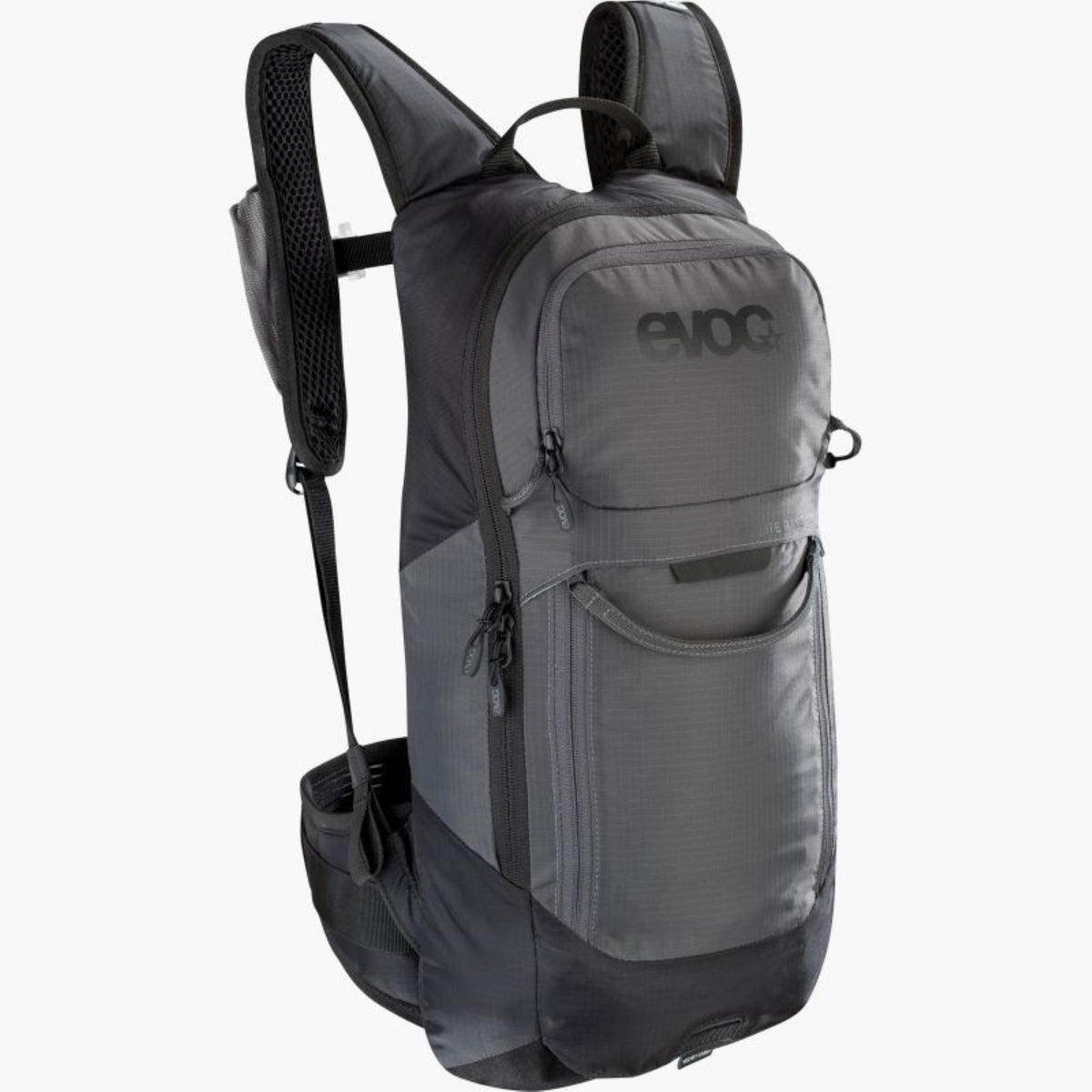 Mochila EVOC FR Lite Race 10L con Protección Dorsal Gris S