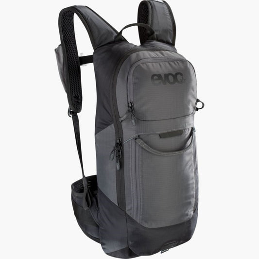 Mochila EVOC FR Lite Race 10L con Protección Dorsal Gris S