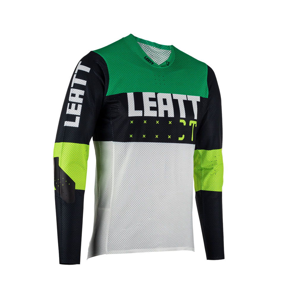 Jersey Leatt MTB Gravity 4.0 V23 Manga Larga Jade – Talla S