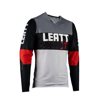 Jersey Leatt MTB Manga Larga Gravity 4.0 V23 Titanium Talla S