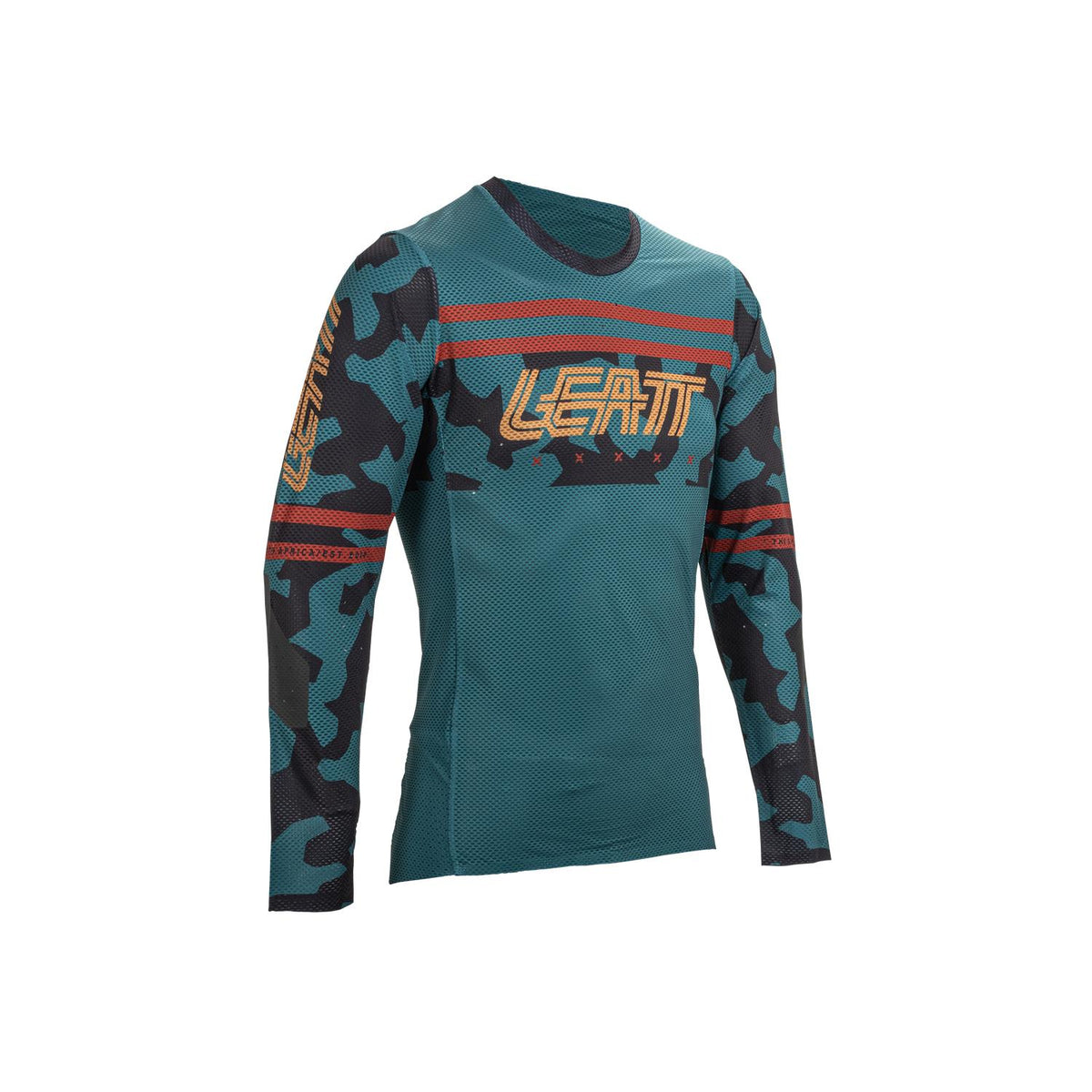 Jersey Leatt MTB Gravity 4.0 V25 Manga Larga Cream