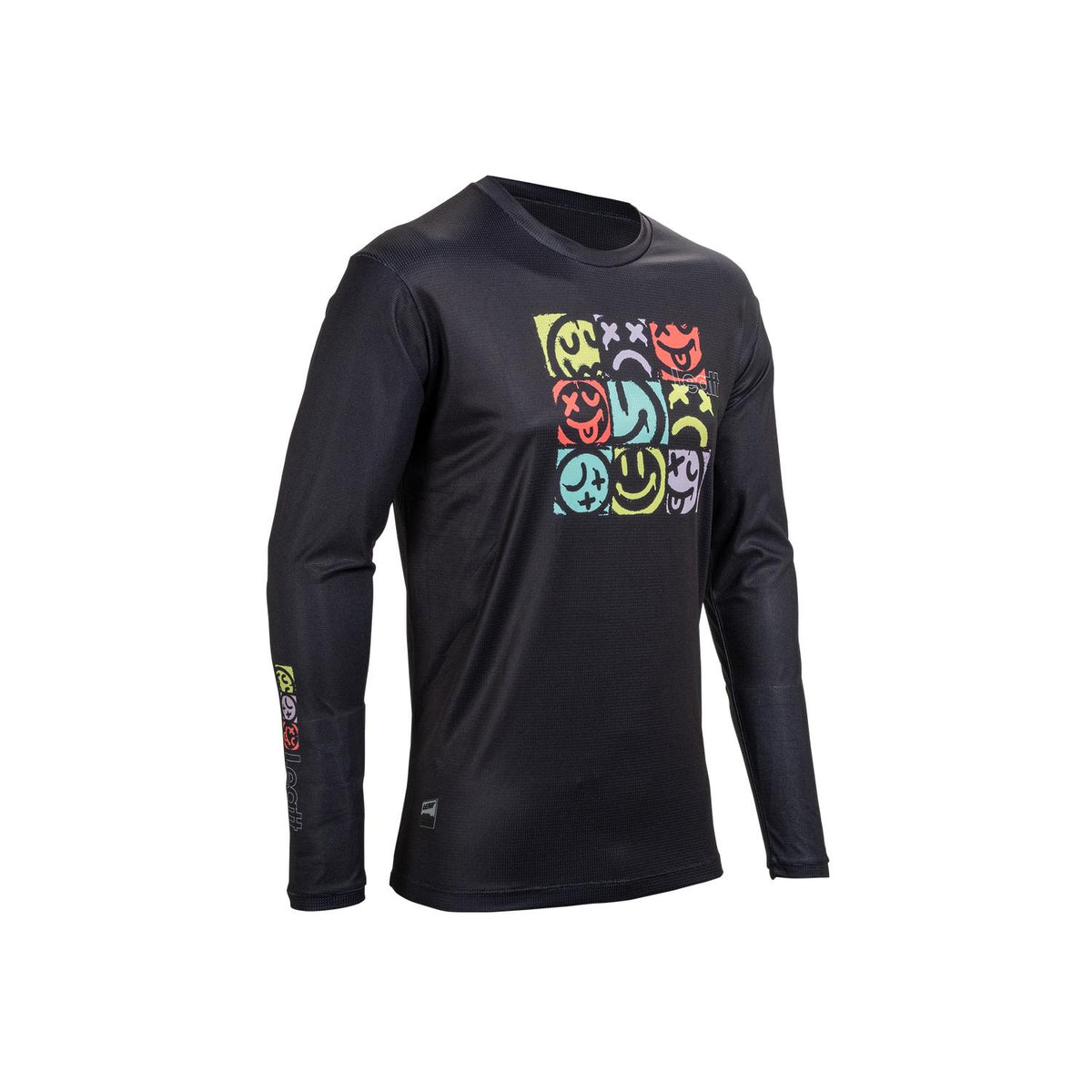 Jersey Leatt MTB Gravity 3.0 V25 Manga Larga Negro