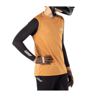 Kit Leatt MTB Ride Infantil JR Mini 1.0 V25 Rust XXS EU100-110cm