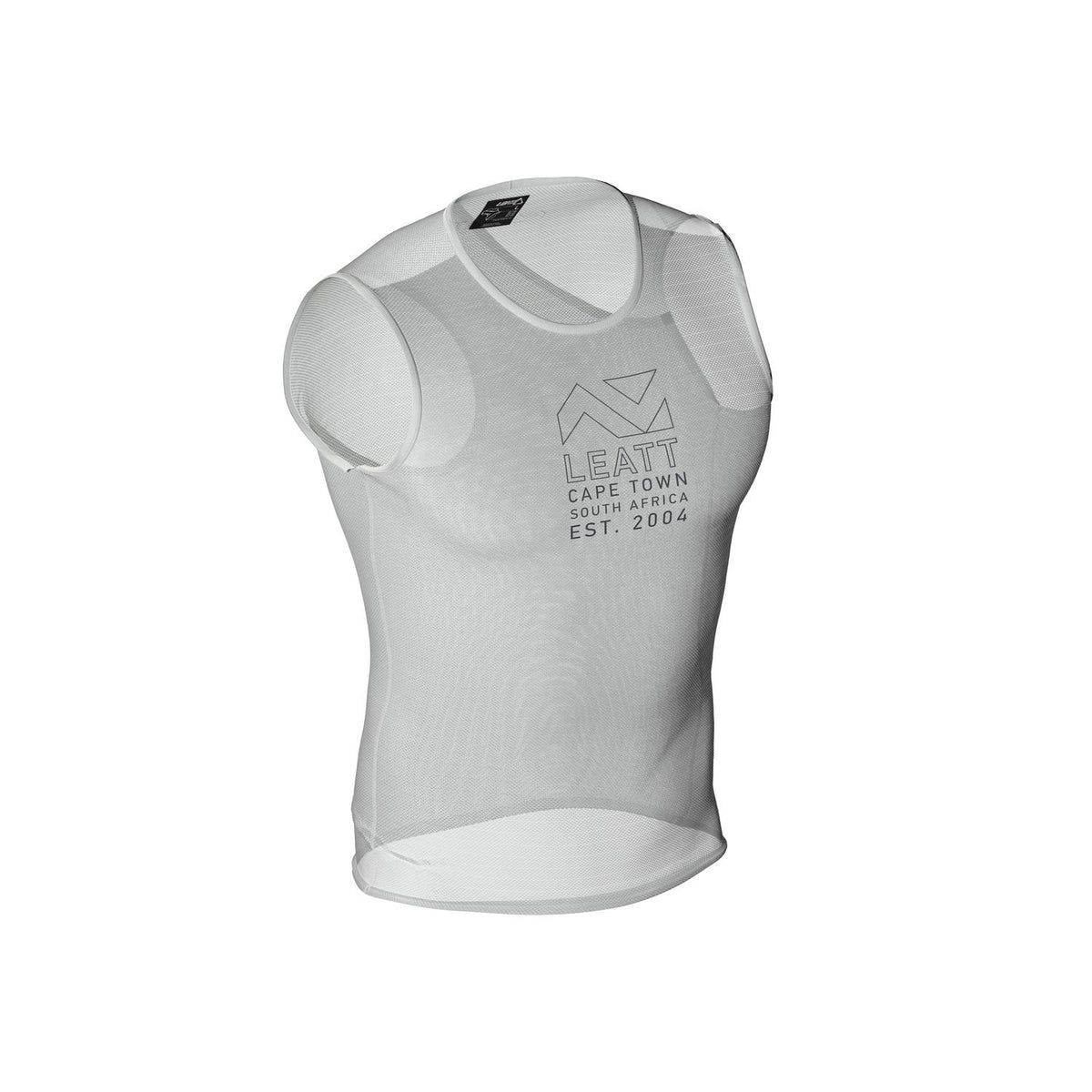Polera Leatt Primera Capa Sin Mangas V25 Blanco XS